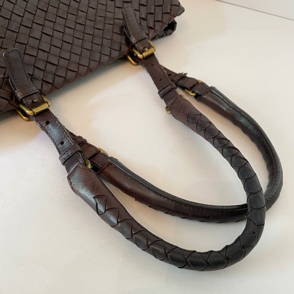 Bottega Veneta Intrecciato Medium Cesta Tote Brown Leather 179635 - Picture 8 of 16